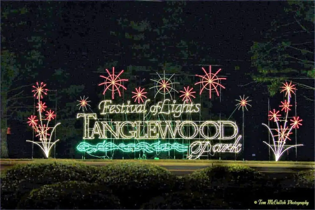 tanglewood park lights decoration